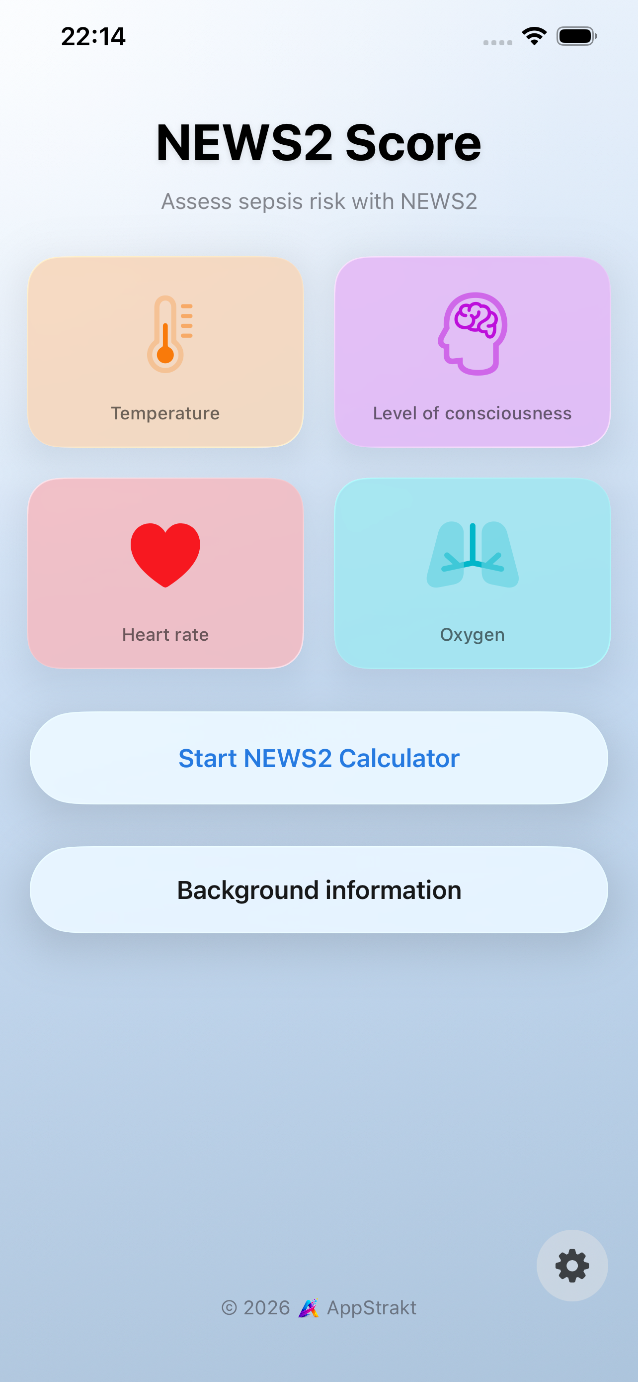 NEWS2score Screenshot 1
